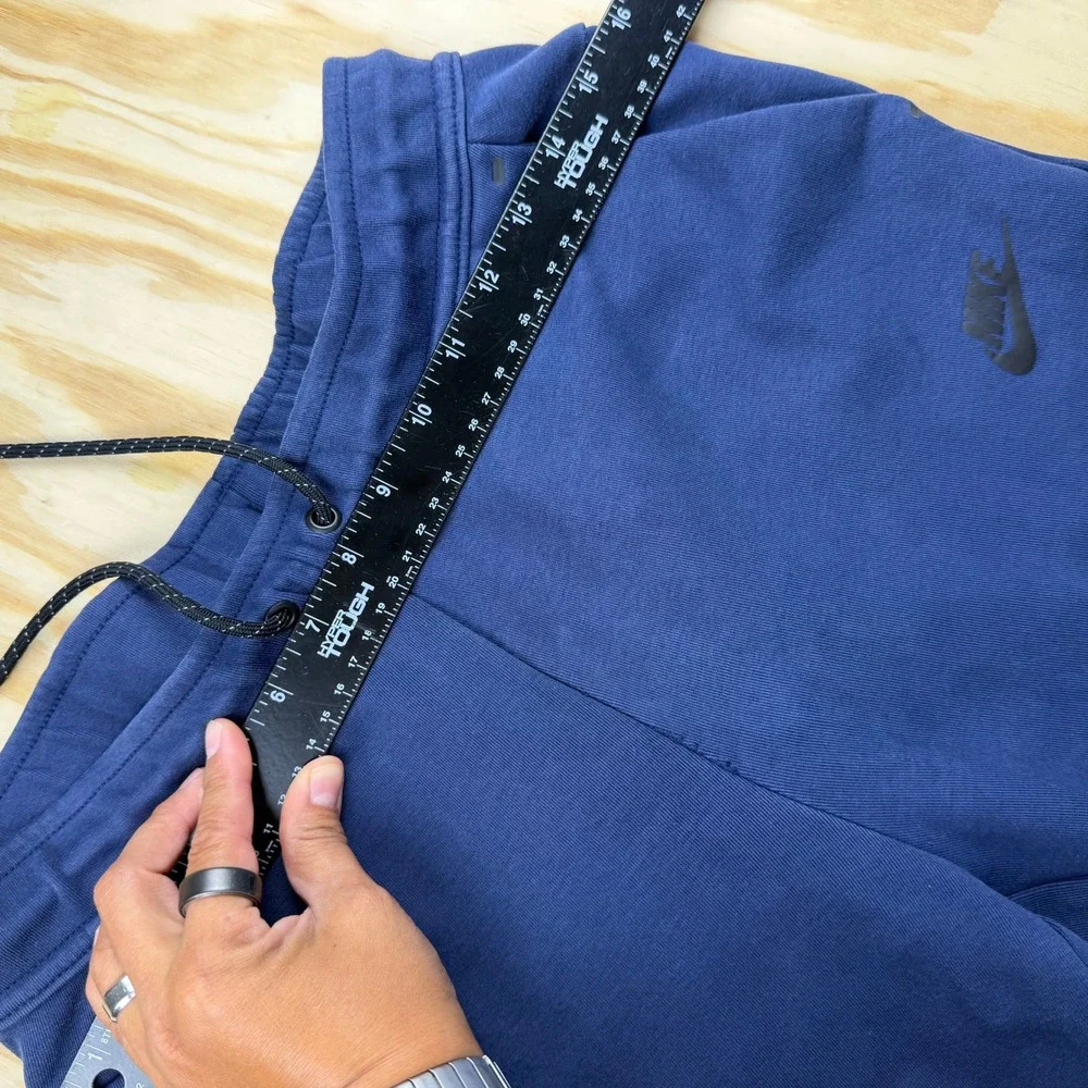 Nike Sportswear Tech Fleece Joggers Mens Small Navy Blue Tapered Sweatpants